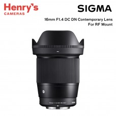 Sigma 16mm F1.4 DC DN Contemporary Lens For Canon RF Mount