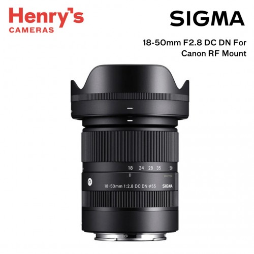 Sigma 18-50mm F2.8 DC DN For Canon RF Mount