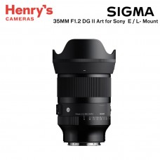 Sigma 35MM F1.2 DG II Art for Sony  E / L- Mount