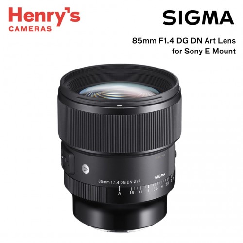 Sigma 85mm F1.4 DG DN Art Lens for Sony E Mount