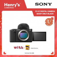 Sony ZV-E1 Digital Camera (Body Only) Black (Sony Phil)