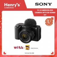 Sony ZV-E1 Mirrorless Camera with 28-60mm Kit