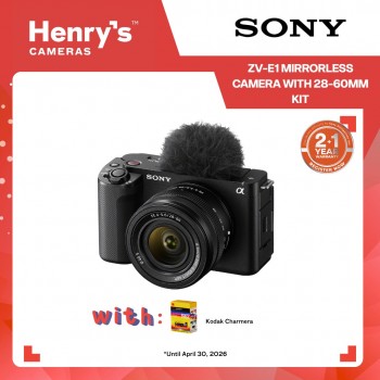 Sony ZV-E1 Mirrorless Camera with 28-60mm Kit