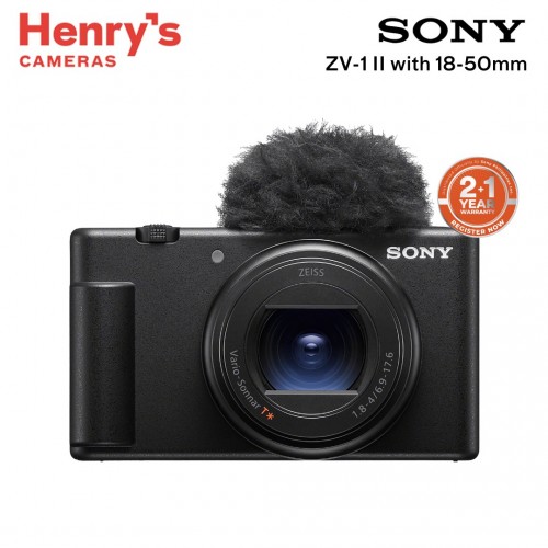 Sony ZV-1 II with 18-50mm