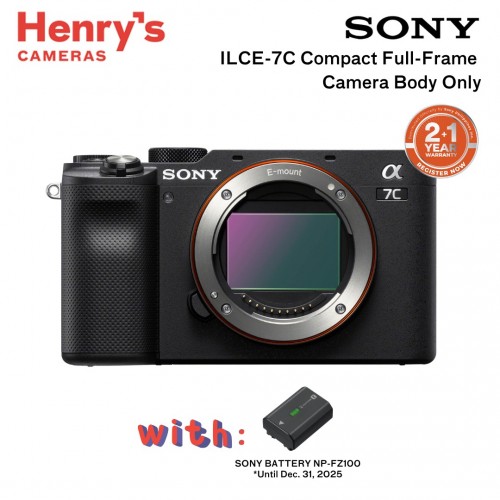 Sony ILCE-7C Compact Full-Frame Camera Body Only Sony ILCE-7C Compact Full-Frame Camera Body Only