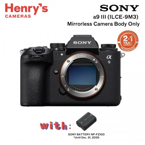 Sony a9 III (ILCE-9M3) Mirrorless Camera Body Only Sony a9 III (ILCE-9M3) Mirrorless Camera Body Only