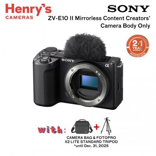 Sony ZV-E10 II Mirrorless Camera Body Only Sony ZV-E10 II Mirrorless Camera Body Only