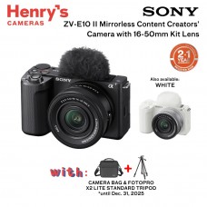 Sony ZV-E10 II Mirrorless Camera with 16-50mm Lens Kit Sony ZV-E10 II Mirrorless Camera with 16-50mm Lens Kit