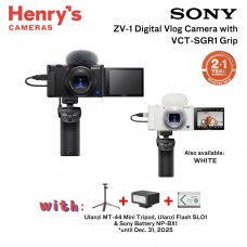 Sony ZV-1 Digital Vlog Camera with VCT-SGR1 Grip Sony ZV-1 Digital Vlog Camera with VCT-SGR1 Grip