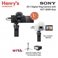 Sony ZV-1 Digital Vlog Camera with VCT-SGR1 Grip