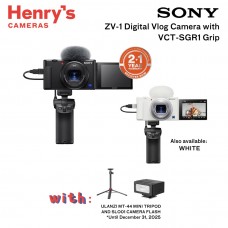 Sony ZV-1 Digital Vlog Camera with VCT-SGR1 Grip Sony ZV-1 Digital Vlog Camera with VCT-SGR1 Grip