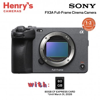 Sony ILME-FX3A Body Only Professional Camcorder