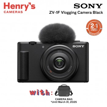Sony ZV-1F Vlogging Camera Black Sony ZV-1F Vlogging Camera Black