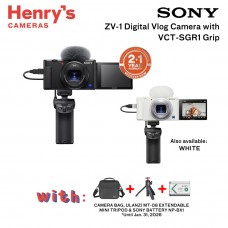Sony ZV-1 Digital Vlog Camera with VCT-SGR1 Grip