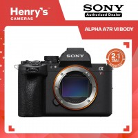 Sony ILCE-7RVI (Body Only) Full-Frame Mirrorless Camera