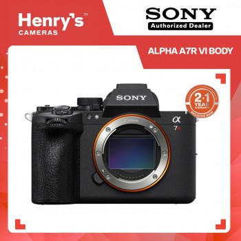 Sony ILCE-7RVI (Body Only) Full-Frame Mirrorless Camera