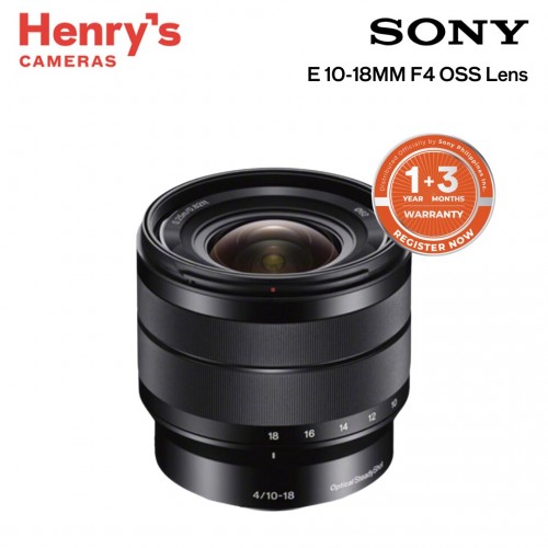 Sony E 10-18MM F4 OSS Lens