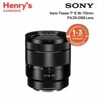 Sony Vario-Tessar T* E 16–70mm F4 ZA OSS Lens