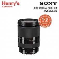 Sony E 18–200mm F3.5–6.3 OSS LE Lens