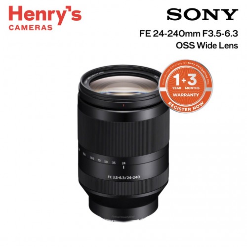 Sony FE 24-240mm F3.5-6.3 OSS Wide Lens