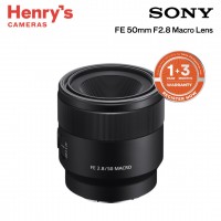 Sony FE 50mm F2.8 Macro Lens