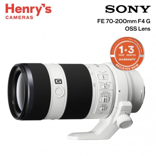 Sony FE 70-200mm F4 G OSS Lens