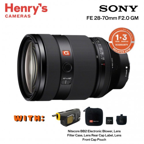 Sony FE 28-70mm F2.0 GM Lens