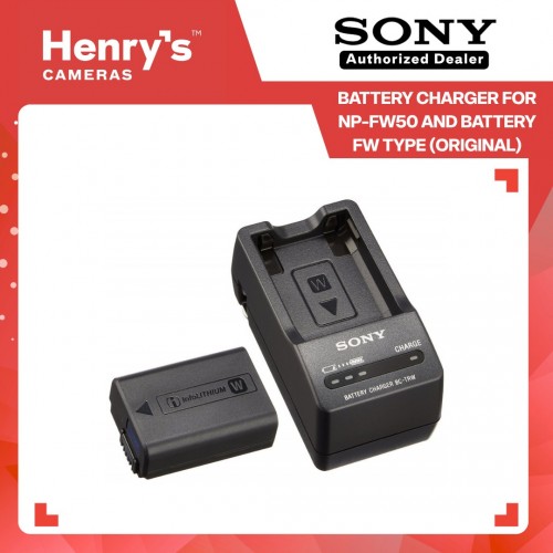 Sony Battery Charger for NP-FW50 and Battery FW Type (Original)