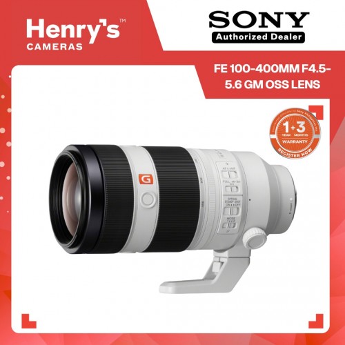 Sony FE 100-400mm F4.5-5.6 GM OSS Lens