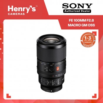 Sony FE 100mm F2.8 Macro GM OSS