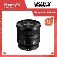 Sony FE 16mm F1.8 G Lens