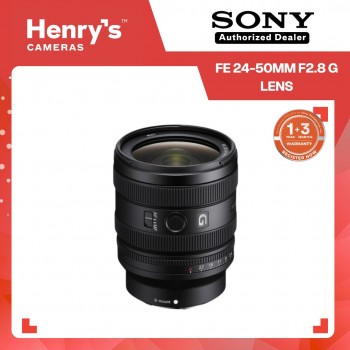 Sony FE 24-50mm F2.8 G Lens
