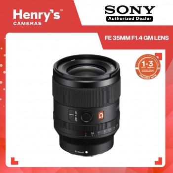 Sony FE 35mm F1.4 GM Lens