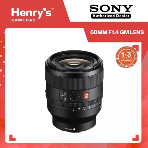 Sony 50mm F1.4 GM Lens