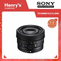 Sony FE 50mm F2.5 G Lens