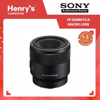 Sony FE 50mm F2.8 Macro Lens