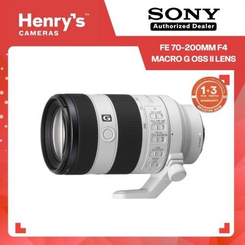 Sony FE 70-200mm F4 Macro G OSS II Lens 