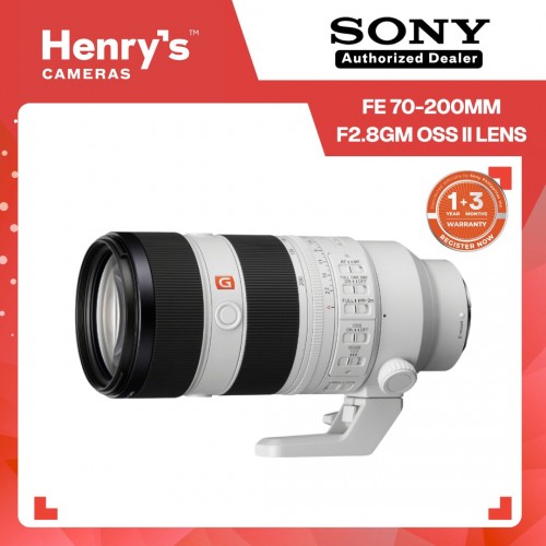 Sony FE 70-200mm F2.8GM OSS II Lens