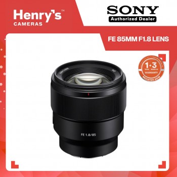 Sony FE 85mm F1.8 Lens