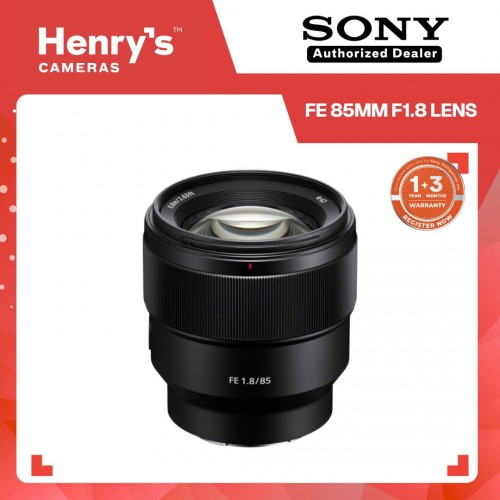 Sony FE 85mm F1.8 Lens