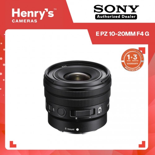 Sony E PZ 10-20mm F4 G