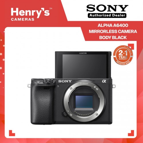 Sony Alpha A6400 Mirrorless Camera Body Black