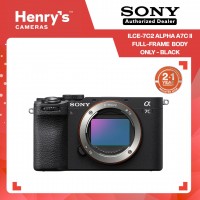 Sony ILCE-7C2 Alpha A7C II Full-Frame Mirrorless Camera Body Only - Black