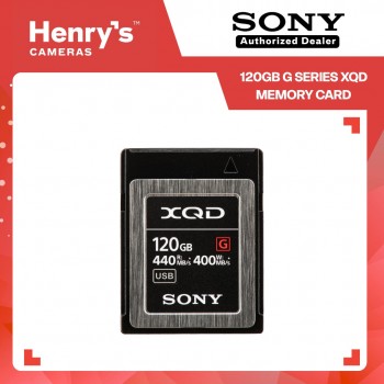Sony 120GB G Series XQD Memory Card