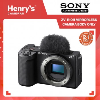 Sony ZV-E10 II Mirrorless Camera Body Only