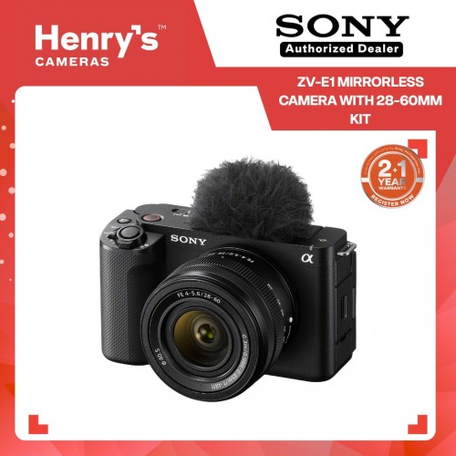 Sony ZV-E1 Mirrorless Camera with 28-60mm Kit