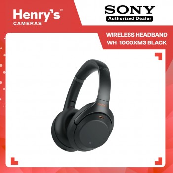 Sony Wireless Headband WH-1000XM3 Black