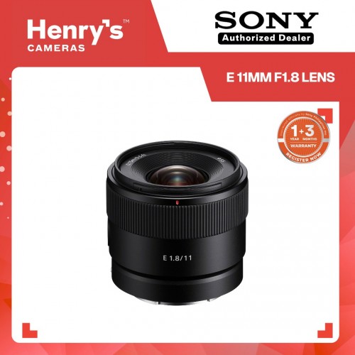 Sony E 11mm F1.8 Lens Sony E 11mm F1.8 Lens