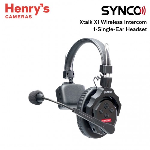 Synco XTalk X1 Wireless Intercom Single-Ear Headset