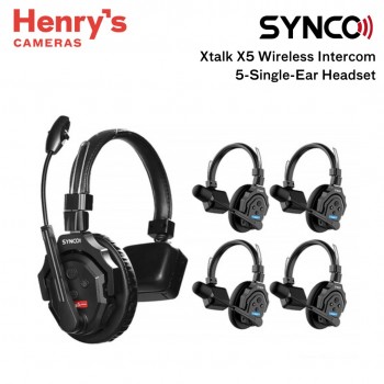 Synco XTalk X5 Wireless Intercom 5 Single-Ear Headset